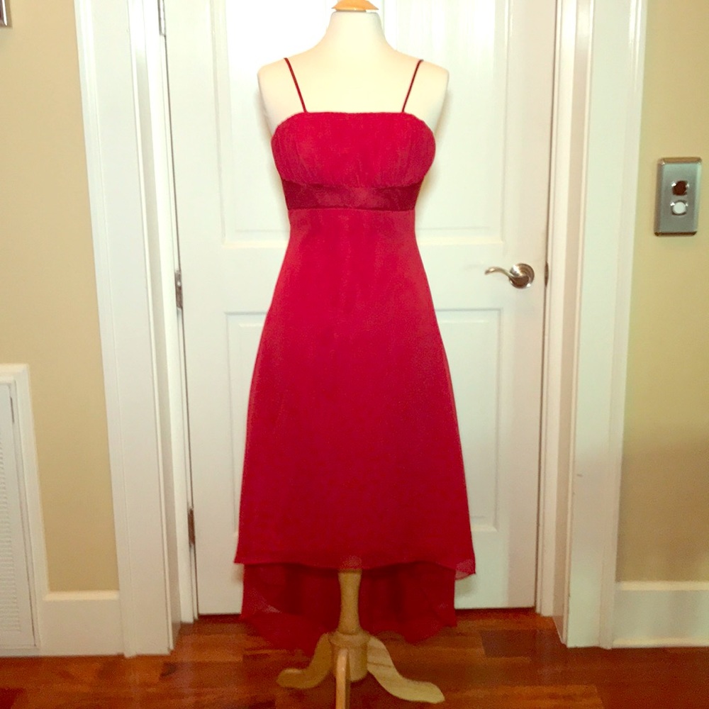 Alfred Angelo Crepe high-low cocktail dress Size 6